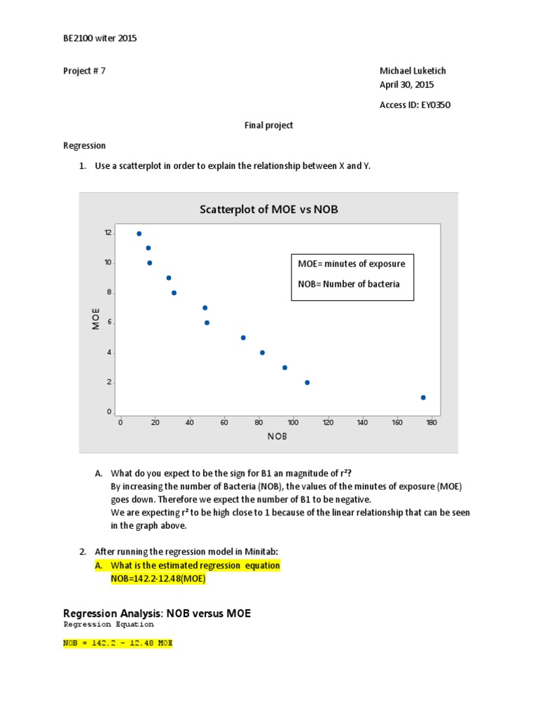 Statistics final project analysis of variance errors and residuals