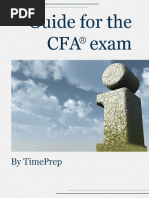 TimePrep Guide For The CFA Exam