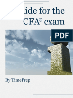 TimePrep Guide For The CFA Exam