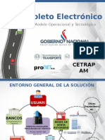 Proyecto Boleto Electrónico CETRAPAM - PRONET