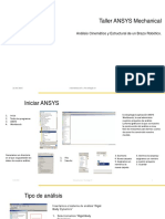 Tutorial Taller ANSYS Mechanical