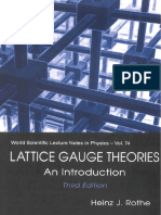 Rothe H.J. Lattice Gauge Theories An Introduction