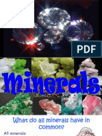 (1) Minerals and Rocks