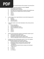 Contoh Soalan PJK Tingkatan 3