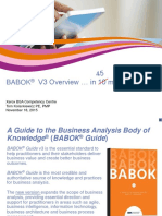 IIBA BABOK V3 Overview