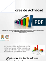 Indicadores de Actividad