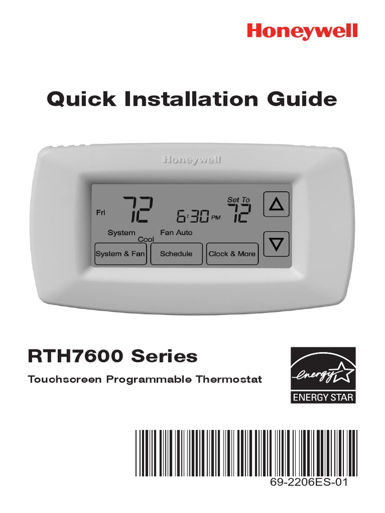 Honeywell RTH7600D1006E Instalation Guide.pdf Boiler