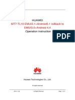 HUAWEI MT7 - TL10 EMUI3.1 Rollback To EMUI3.0