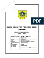 Cover Induk Siswa