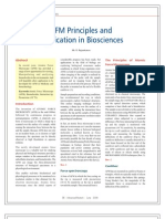 AFM Principles and Application in BioSciences