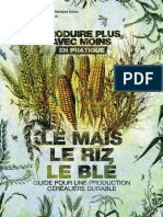 Céréales - Produire Plus Avec Moins