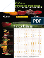 Listado Frutas y Verduras de Temporada