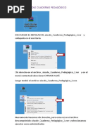 Instalar Siscole Cuaderno Pedagógico
