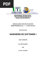 Ingeniería de Software I
