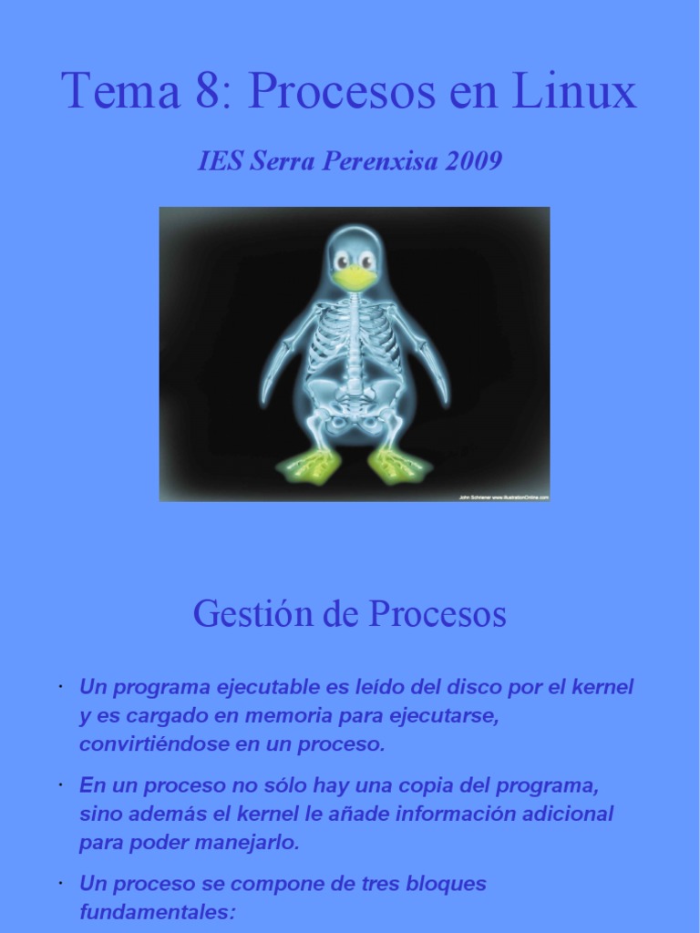 Gestión de Procesos en Linux | PDF | Proceso (Computación ...