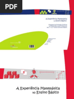 A EXPERIÊNCIA MATMÉTICA NO ENSINO BÁSICO