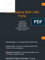 Team 5 Curlin Medical 4000 Cms Pump