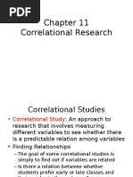 Correlational Research