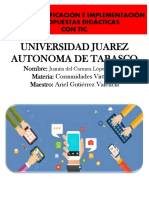 Tema 10 Planificación e Implementación de Propuestas Didácticas