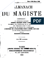 Encausse Gérard - L'Almanach Du Magiste 1898