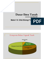 Kuliah 10-Sifat Biologi Tanah