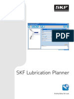 SKF Lubrication Planner Instructions for Use