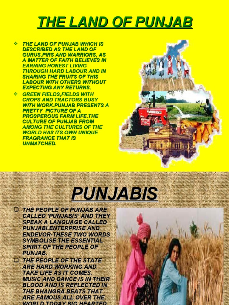 The Land of Punjab | PDF | Punjab | Monotheistic Religions