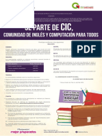 Convocatoria CIC Web