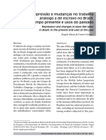 Repressao e Mudancas No Trabalho Escravo