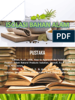 Isolasi Bahan Alam PDF