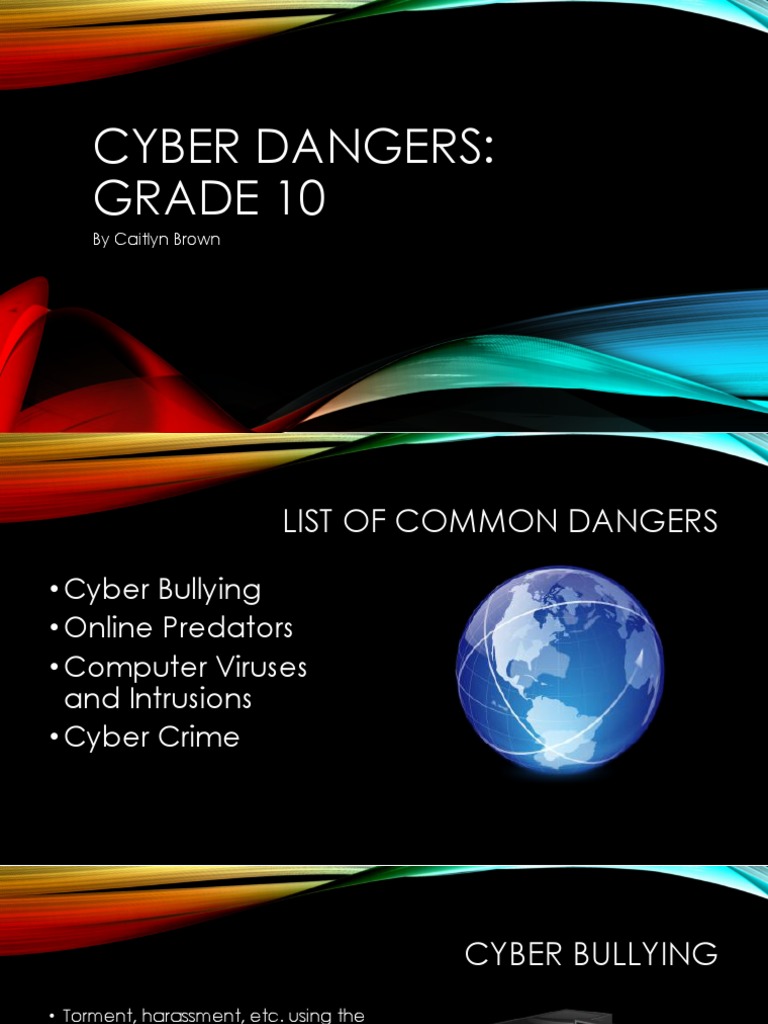 Understanding Cyber Dangers for Teens | PDF