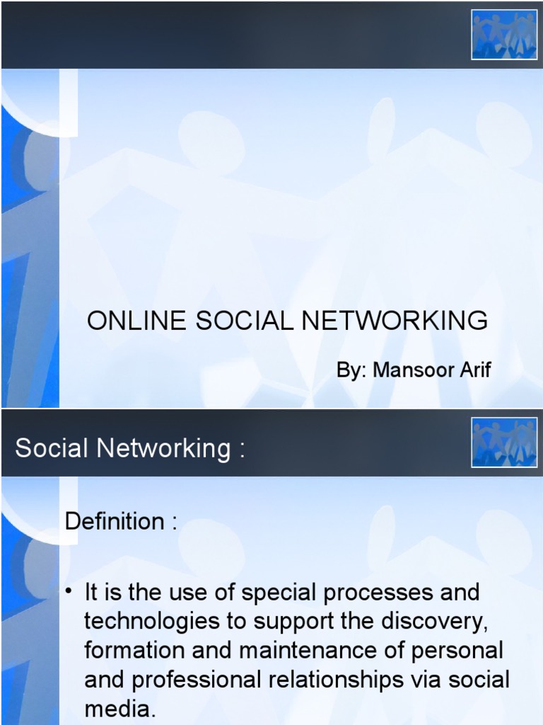 The Impact of Online Social Networking | PDF