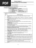 Nested Queries and Join Queries: Facilities Required and Procedure A) Facilities Required To Do The Experiment