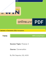 Online - Uwin.ac - Id: Bachelor in Economics (S.E) : Manajemen