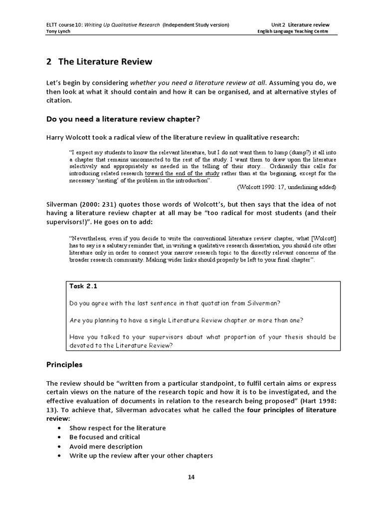 Principles of literature review slideshare picture