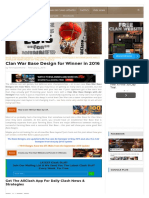Download 21 Epic War Base Designs for 2016 TH5 to TH11 by Rane Forteza SN310051453 doc pdf
