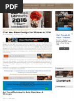 Download 21 Epic War Base Designs for 2016 TH5 to TH11 by Rane Forteza SN310051453 doc pdf