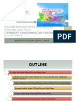 RTRW Jatim - Pertanian