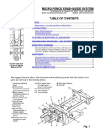 MicroFence Edge-Guide Inst