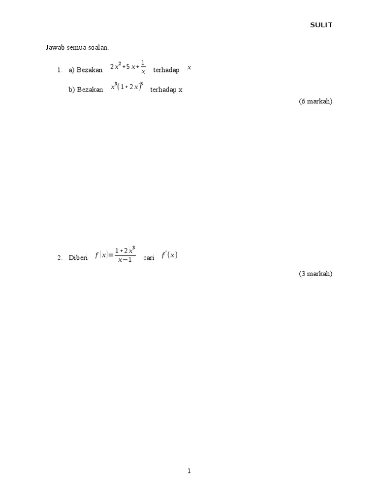 Matematik Tambahan Tingkatan 4 Bab 9 Pdf