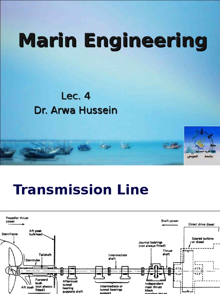 Marine Engine Thrust Block & Shaft Systems | PDF | Bearing (Mechanical ...
