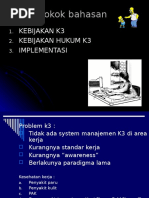 Download Kebijakan Keselamatan Dan Kesehatan Kerja by Muhamad Peransyah Tasma Wisesa SN310059135 doc pdf
