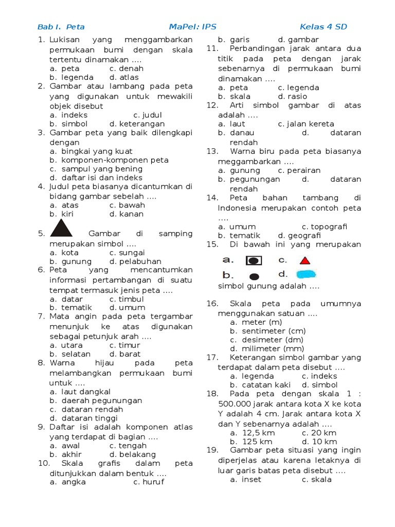 Soal Online Ips Kelas 6