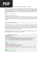 Selenium WebDriver AssertTrue Assertion Example With TestNG