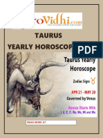 Taurus Yearly Horoscope 2016