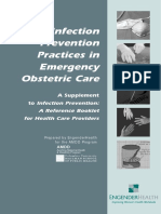 Infection Prevention Practices in Emergency Obstetric Care