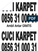 Cuci Karpet