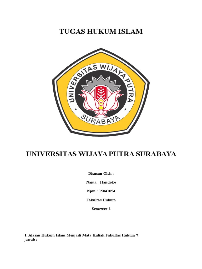 Makalah Hukum Islam | PDF