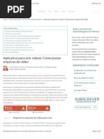 Aplicativo Para Unir Vídeos