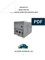 Instructivo Del MP 1000 PDF